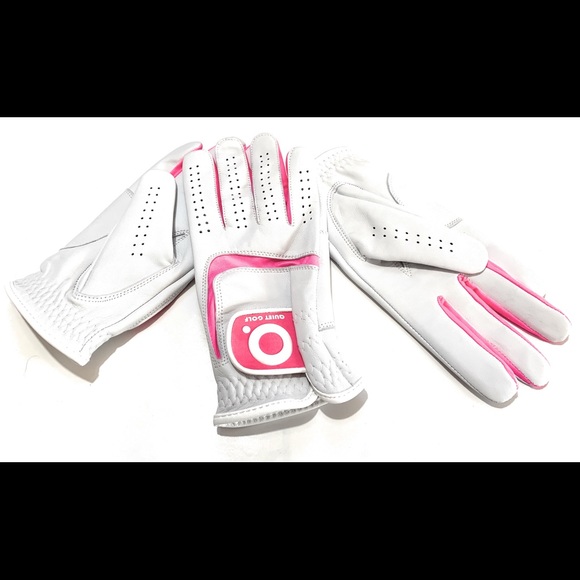 Quiet Golf Ladies Pink Golf Glove - Picture 2 of 3